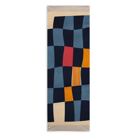 Gaite Geometric Abstraction 238 Yoga Towel