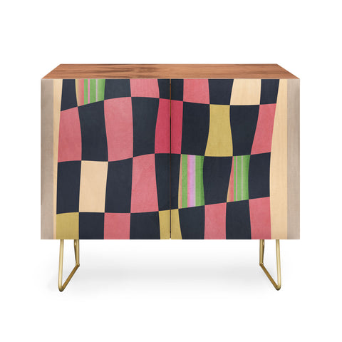 Gaite Geometric Abstraction 241 Credenza