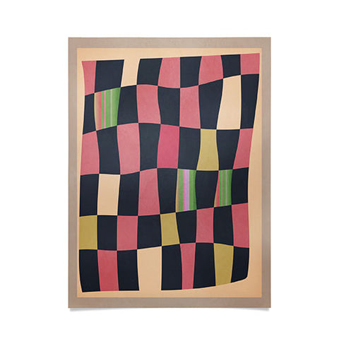 Gaite Geometric Abstraction 241 Poster