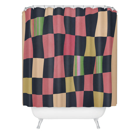 Gaite Geometric Abstraction 241 Shower Curtain