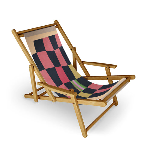 Gaite Geometric Abstraction 241 Sling Chair