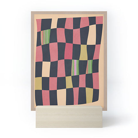 Gaite Geometric Abstraction 241 Mini Art Print