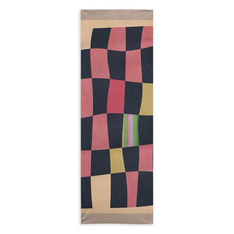 Gaite Geometric Abstraction 241 Yoga Towel