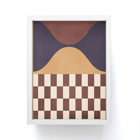 Gaite Geometric Abstraction 262 Framed Mini Art Print