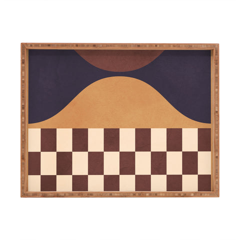 Gaite Geometric Abstraction 262 Rectangular Tray