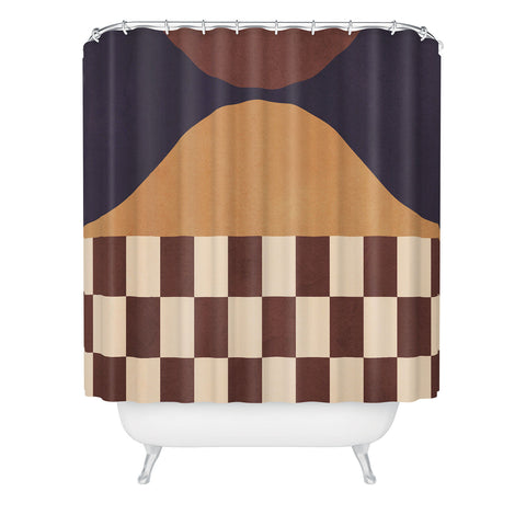 Gaite Geometric Abstraction 262 Shower Curtain