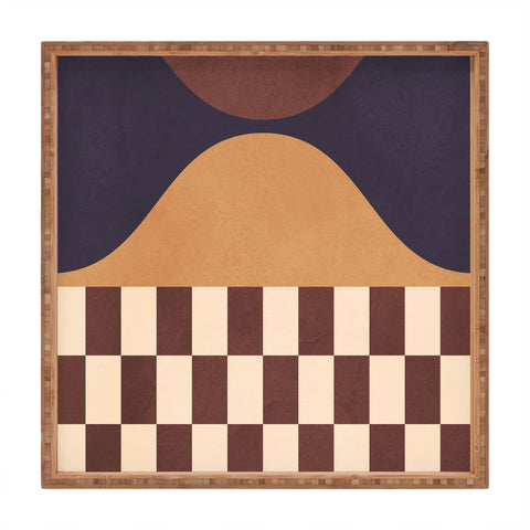 Gaite Geometric Abstraction 262 Square Tray