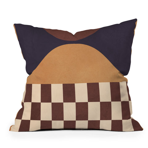 Gaite Geometric Abstraction 262 Outdoor Throw Pillow