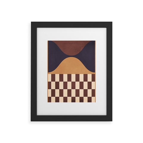 Gaite Geometric Abstraction 262 Framed Art Print