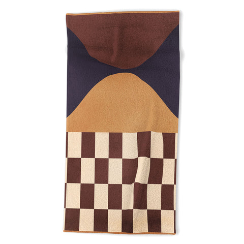 Gaite Geometric Abstraction 262 Beach Towel