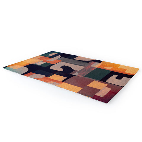Gaite Geometric Collage 4 Area Rug