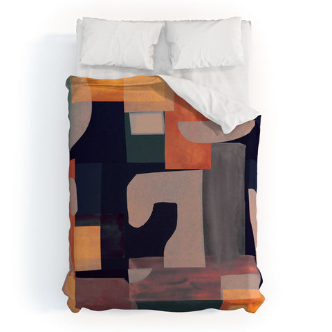 Gaite Geometric Collage 4 Duvet Cover