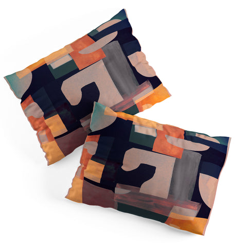 Gaite Geometric Collage 4 Pillow Shams