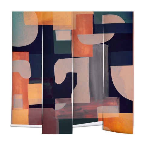 Gaite Geometric Collage 4 Wall Mural
