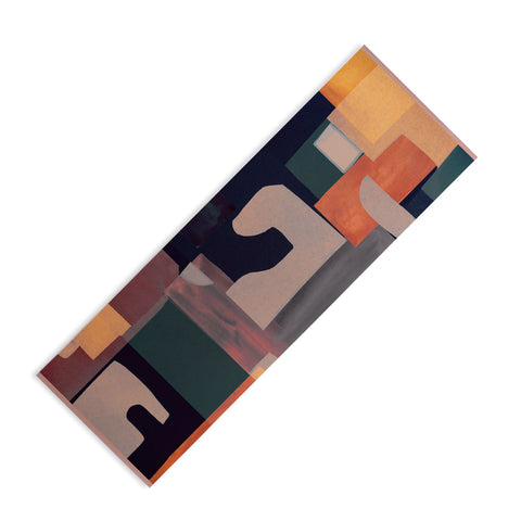 Gaite Geometric Collage 4 Yoga Mat