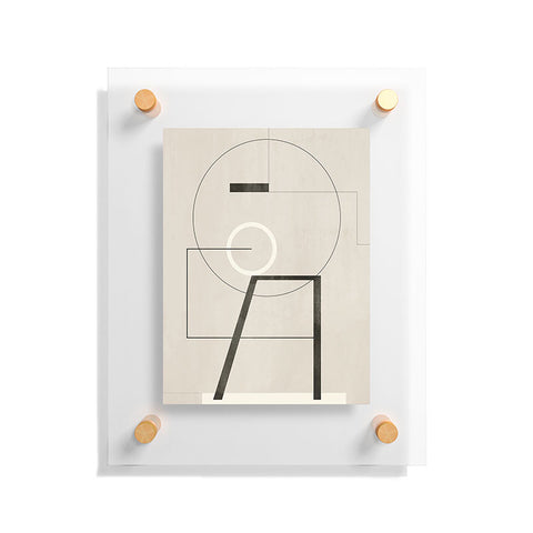 Gaite Geometric Shapes 17 Floating Acrylic Print