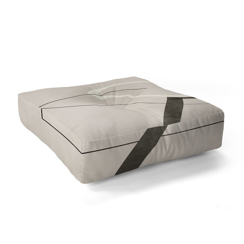 Gaite Geometric Shapes 17 Floor Pillow Square