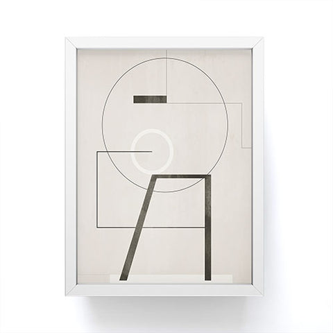 Gaite Geometric Shapes 17 Framed Mini Art Print