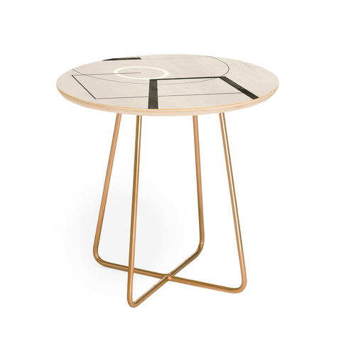 Gaite Geometric Shapes 17 Round Side Table