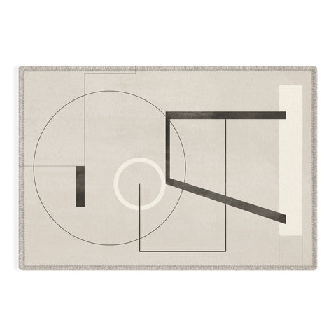 Gaite Geometric Shapes 17 Outdoor Rug