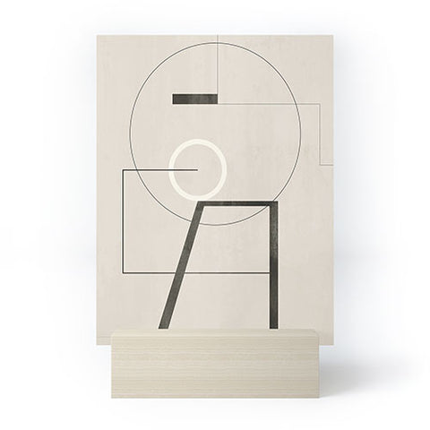 Gaite Geometric Shapes 17 Mini Art Print