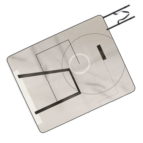 Gaite Geometric Shapes 17 Picnic Blanket