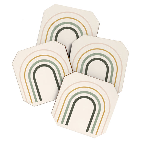 Gaite Minimal Geometric 50 Coaster Set