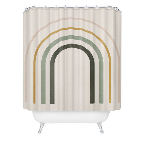 Gaite Minimal Geometric 50 Shower Curtain