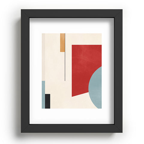 Gaite Minimal Geometric Abstraction Recessed Framing Rectangle