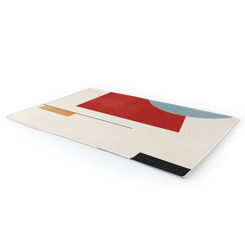 Gaite Minimal Geometric Abstraction Area Rug