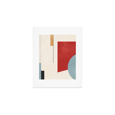 Gaite Minimal Geometric Abstraction Art Print
