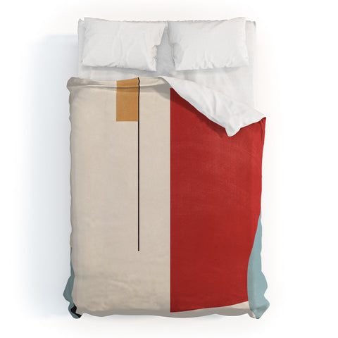 Gaite Minimal Geometric Abstraction Duvet Cover