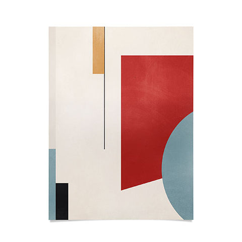 Gaite Minimal Geometric Abstraction Poster