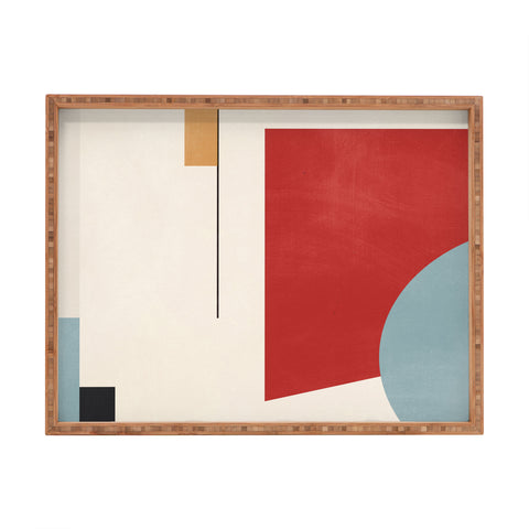 Gaite Minimal Geometric Abstraction Rectangular Tray