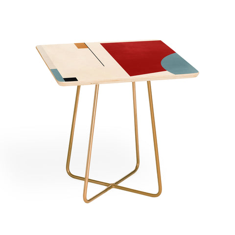 Gaite Minimal Geometric Abstraction Side Table