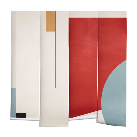 Gaite Minimal Geometric Abstraction Wall Mural