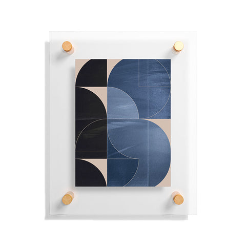 Gaite Minimal Geometric Shapes 218 Floating Acrylic Print