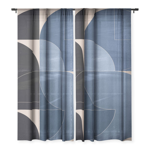 Gaite Minimal Geometric Shapes 218 Sheer Non Repeat