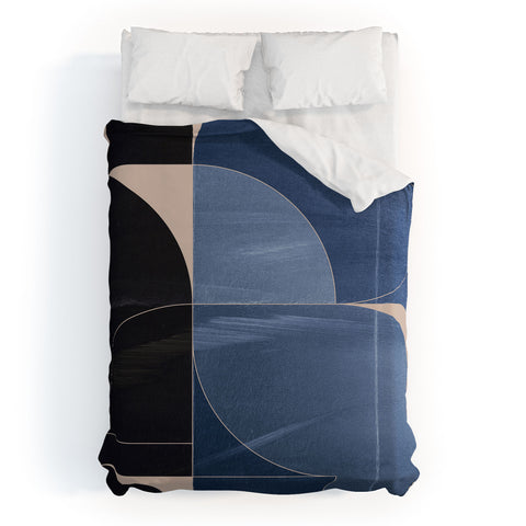 Gaite Minimal Geometric Shapes 218 Duvet Cover