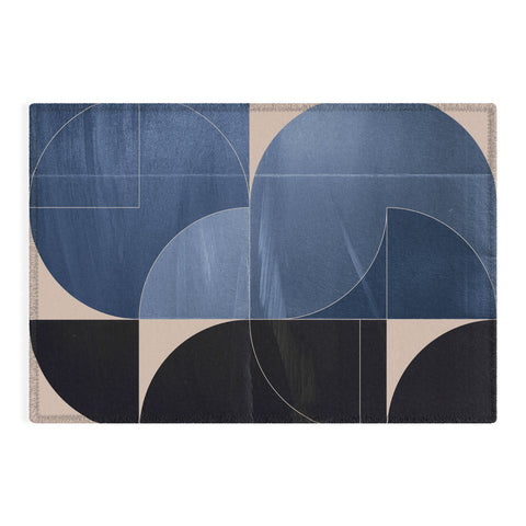 Gaite Minimal Geometric Shapes 218 Outdoor Rug