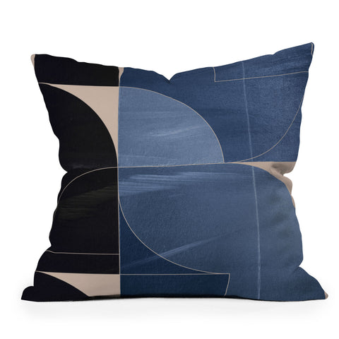 Gaite Minimal Geometric Shapes 218 Outdoor Throw Pillow