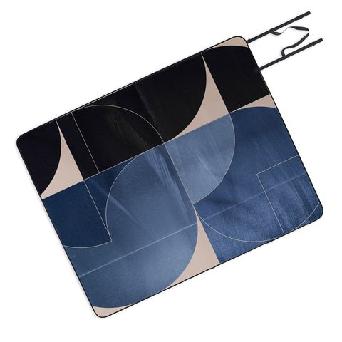 Gaite Minimal Geometric Shapes 218 Picnic Blanket