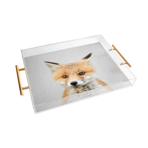 Gal Design Baby Fox Colorful Acrylic Tray