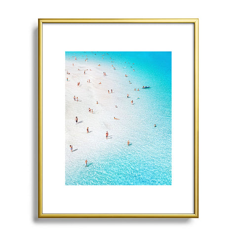 Gal Design Beach Daydream Metal Framed Art Print