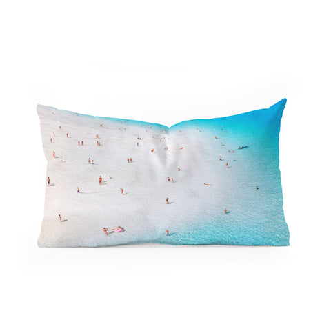 Gal Design Beach Daydream Oblong Throw Pillow