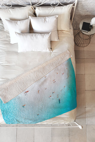 Gal Design Beach Daydream Fleece Throw Blanket