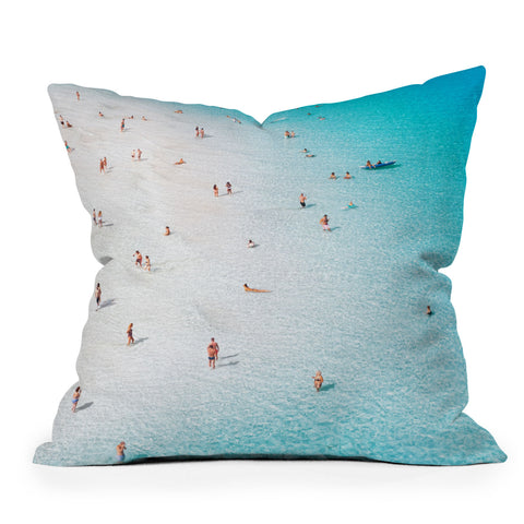 Gal Design Beach Daydream Throw Pillow