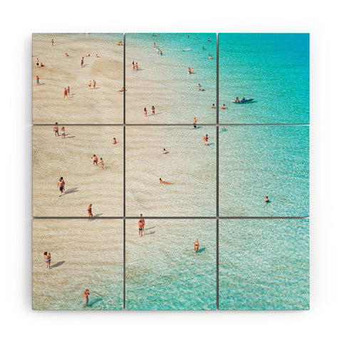 Gal Design Beach Daydream Wood Wall Mural