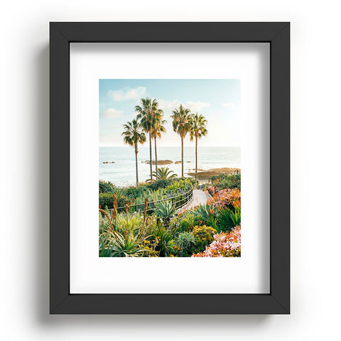 Gal Design Beachside Bloom Recessed Framing Rectangle