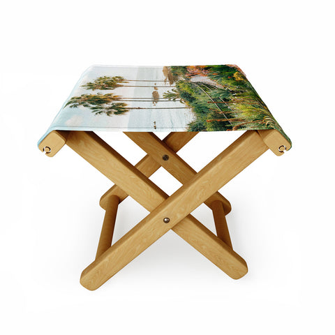 Gal Design Beachside Bloom Folding Stool